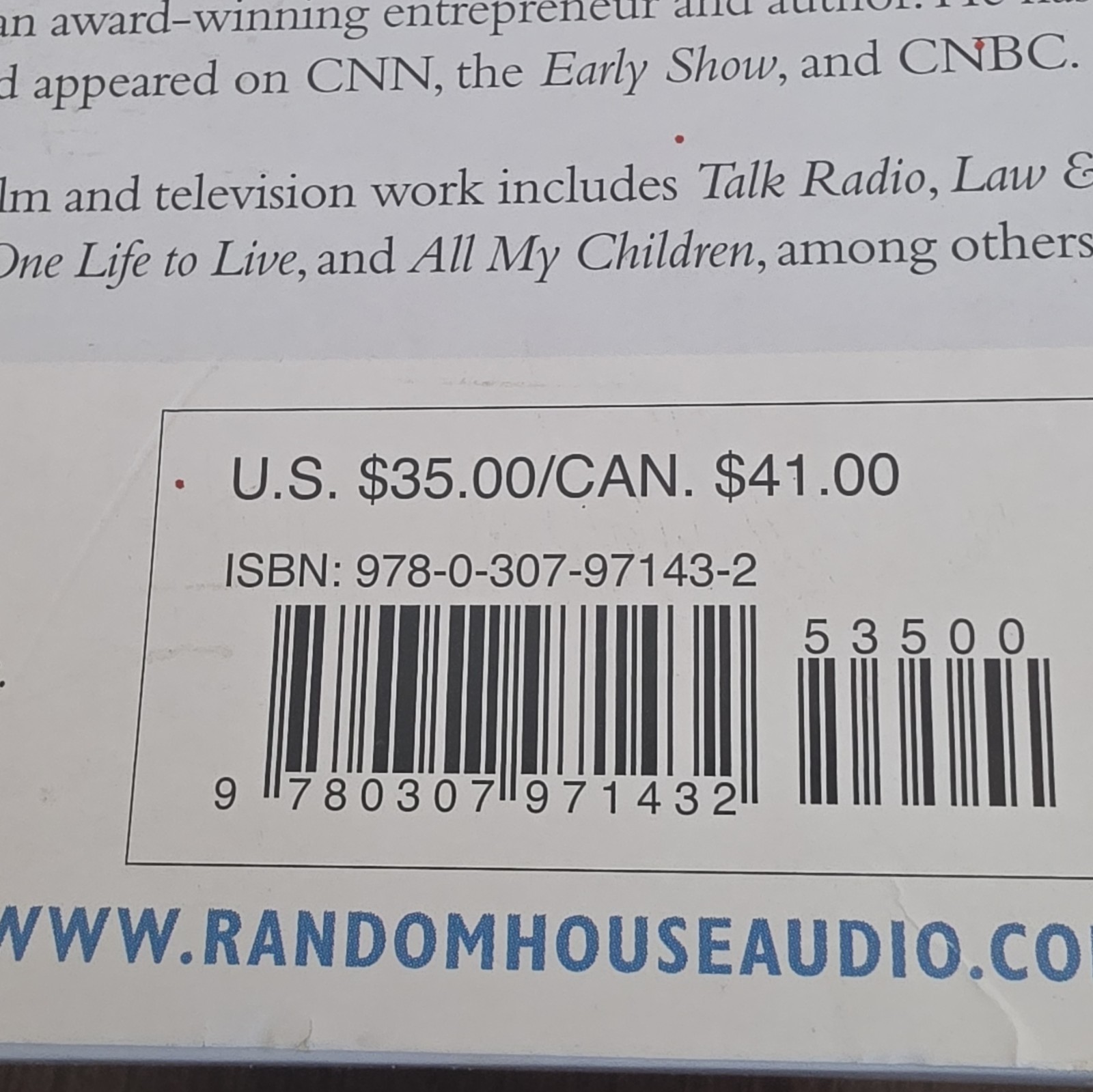 The Start-Up of You Reid Hoffman Ben Casnocha Audiobook CD 6 Discs Unabridged