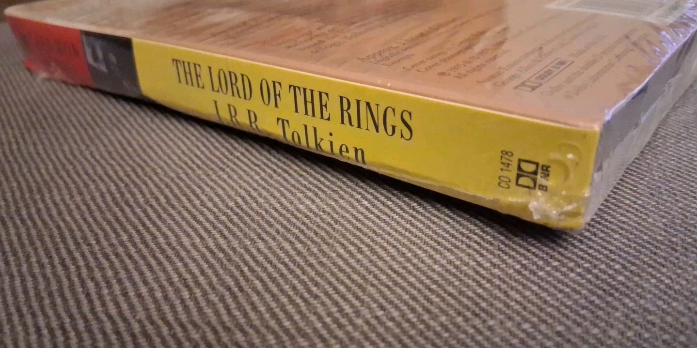 Lord of the Rings by J. R. R. Tolkien Audio Cassette New Sealed Copy Caedmon USA