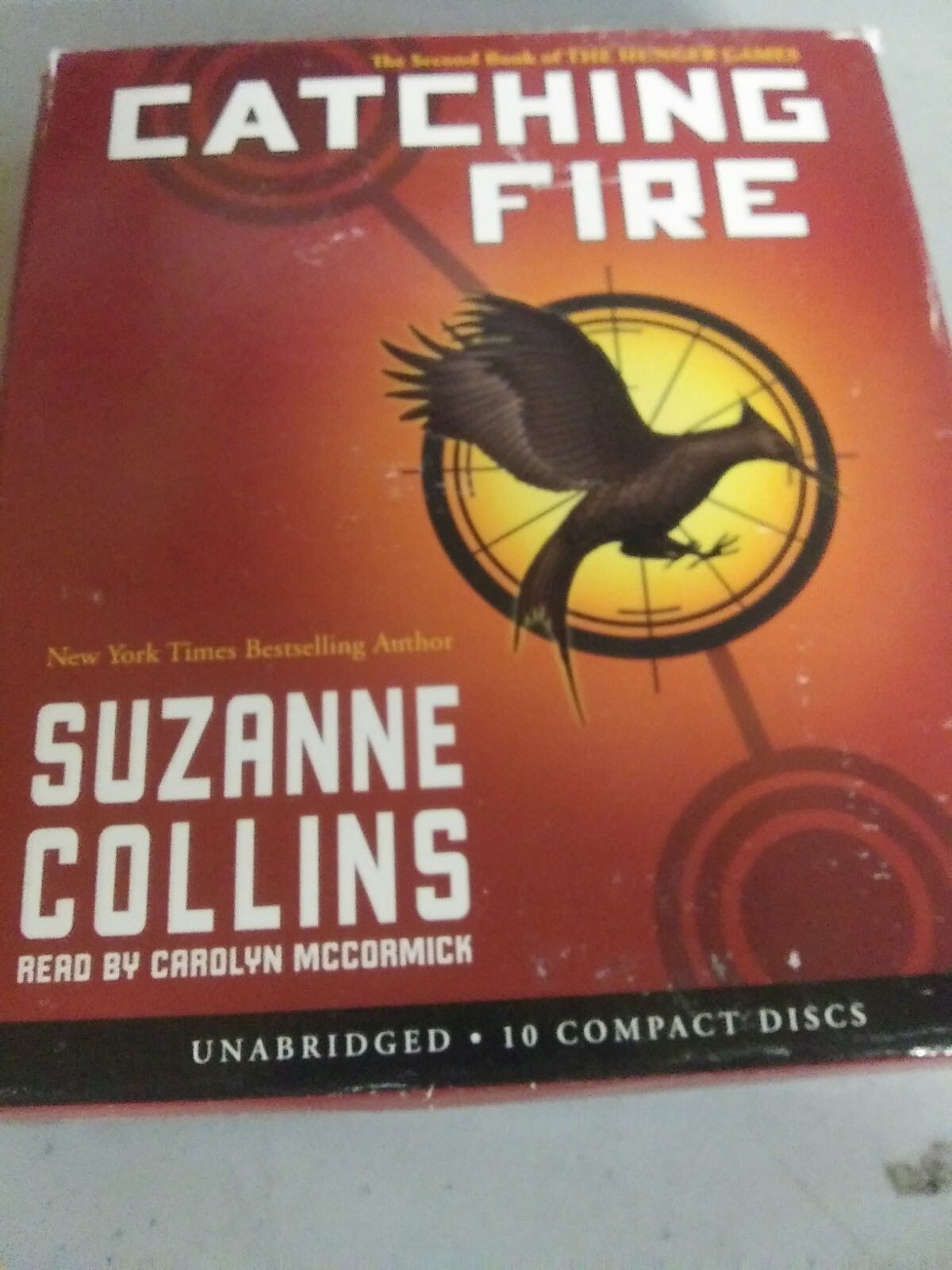Shelf181 Audiobook~ CATCHING FIRE, SUZANNE COLLINS