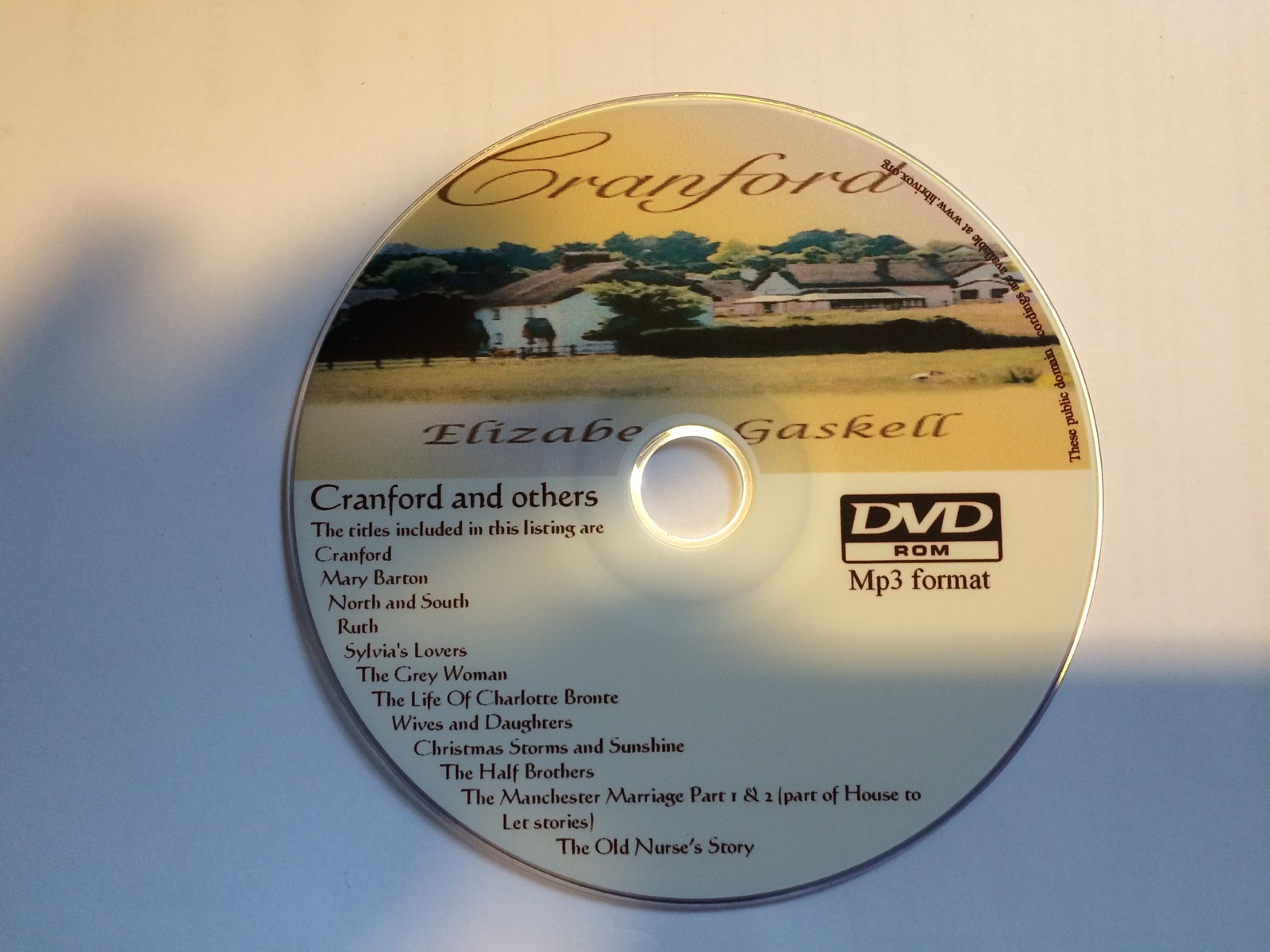Elizabeth Gaskell Audio Book collection Mp3 DVD 100+hours inc.CRANFORD