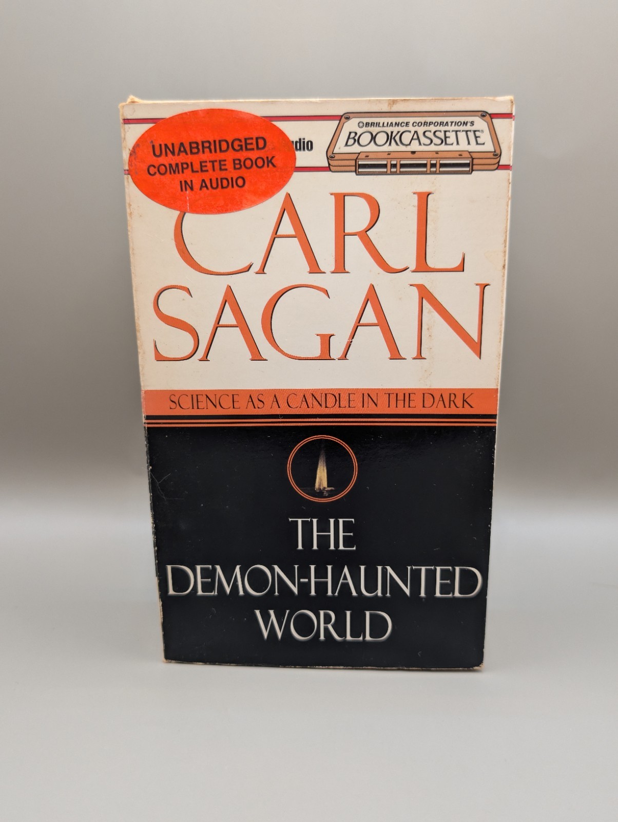 CARL SAGAN Demon-Haunted World — 5 Cassette Tapes 1996 Audiobook Rare