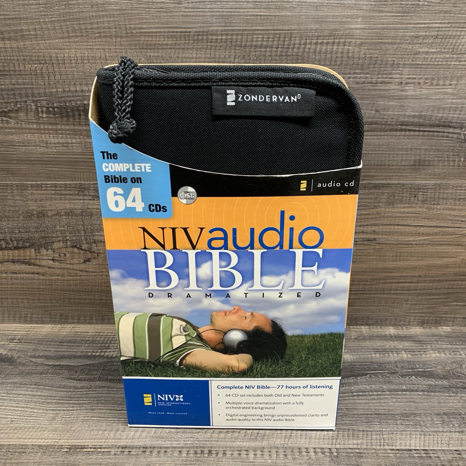 Zondervan NIV Audio Bible Dramatized 64 CD Set Multiple-Voice Narration English