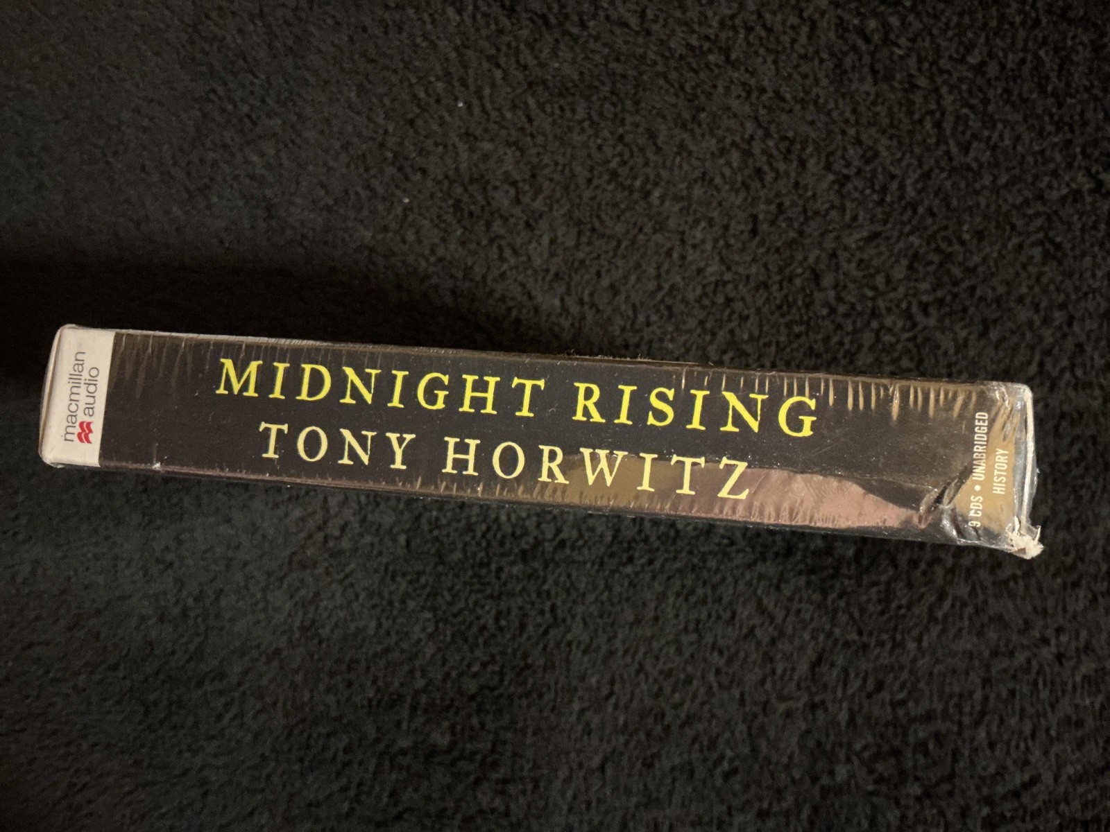 TONY HORWITZ MIDNIGHT RISING AUDIOBOOK 9 CDs John Brown’s Raid on Harpers Ferry