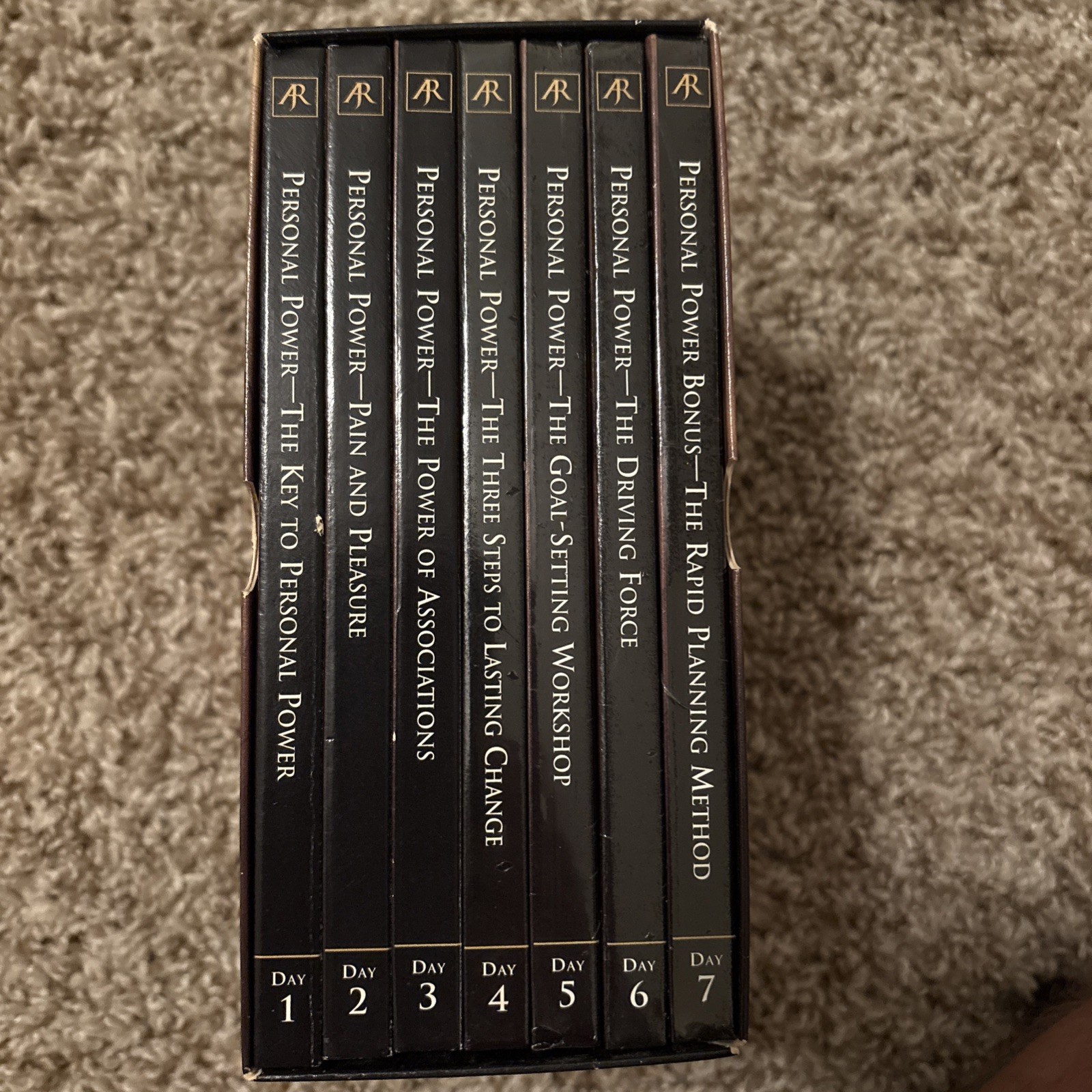 Anthony Tony Robbin Personal Power Classic Edition 7 Day Motivation CD Audio