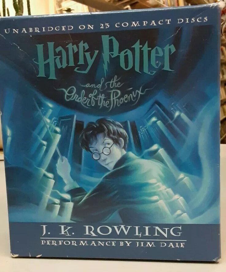 Harry Potter and the Order of the Phoenix, J. K. Rowling Unabridged CD Bx 11