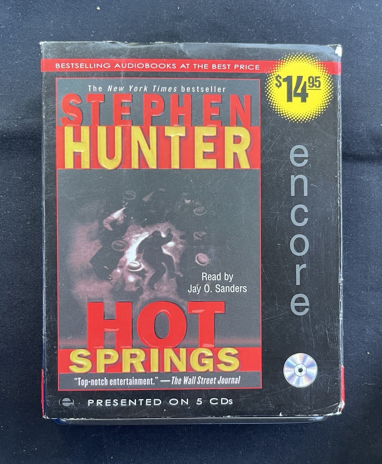 Stephen Hunter — Hot Springs — Audiobook 5CDs Used