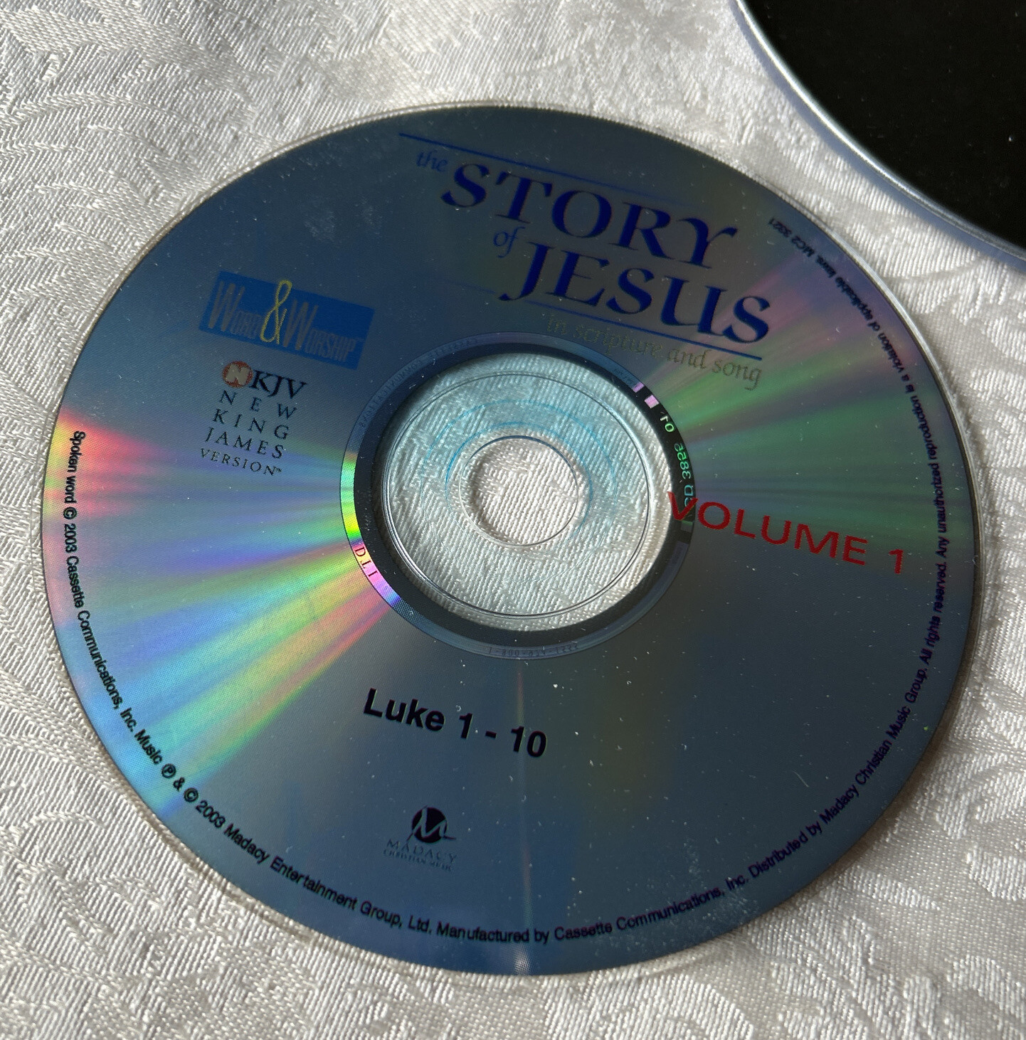 RARE: “THE LIFE,PASSION & RESURRECTION OF JESUS CHRIST” 2(+1) CDs BIBLE READINGS