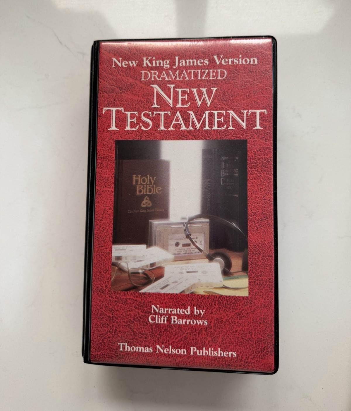 NKJV Dramatized New Testament Audiobook 12 Audio Cassettes Cliff Barrows