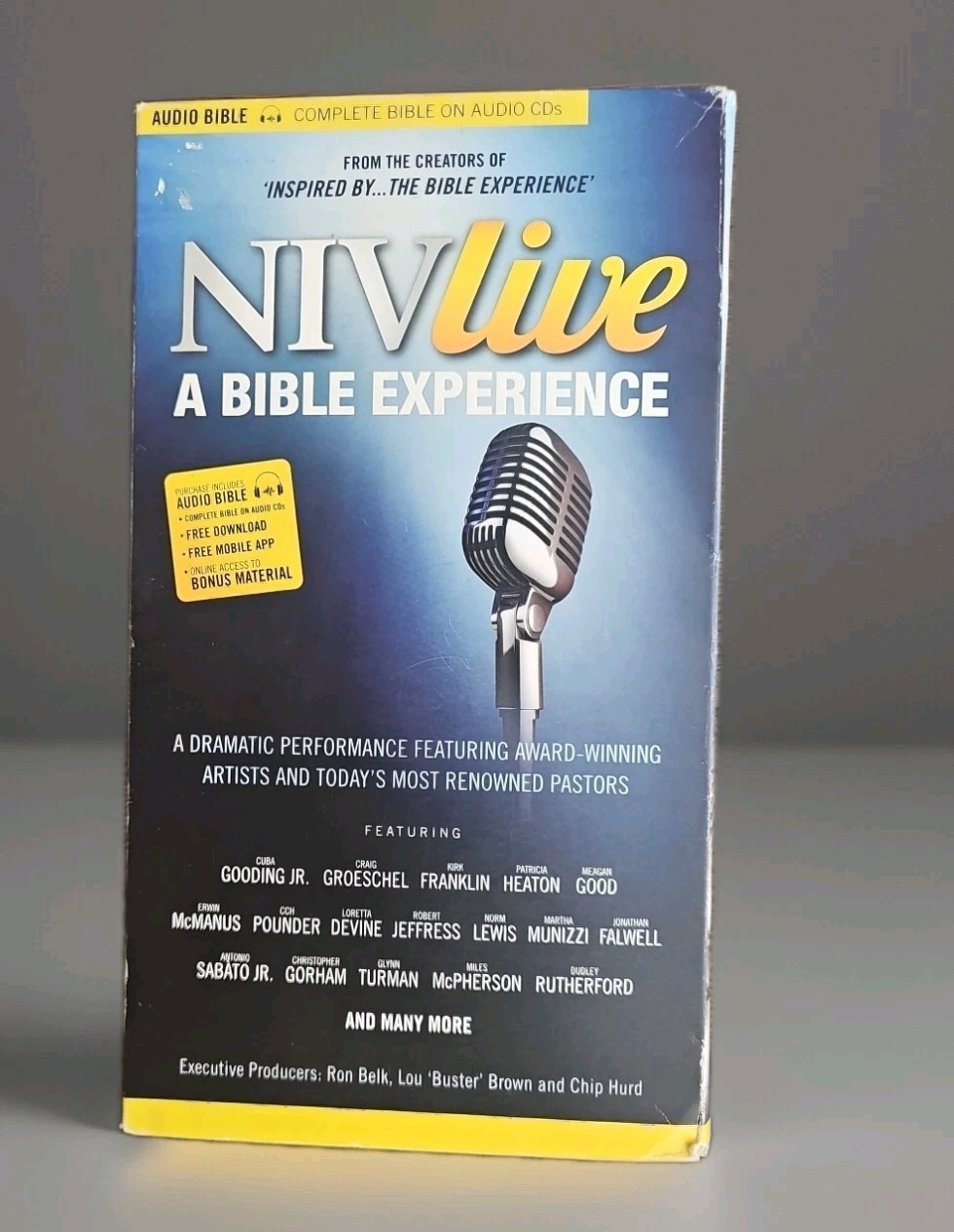 NIV Live — A Bible Experience Complete Audio Book 79 CDs W/ Case New &Sealed