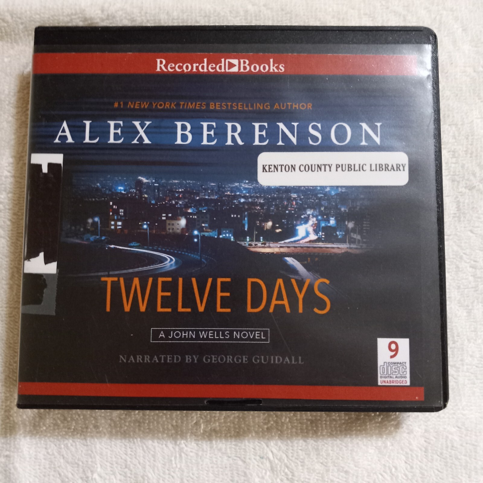 Twelve Days by Alex Berenson (2015, CD, John Wells #9, Unabridged)