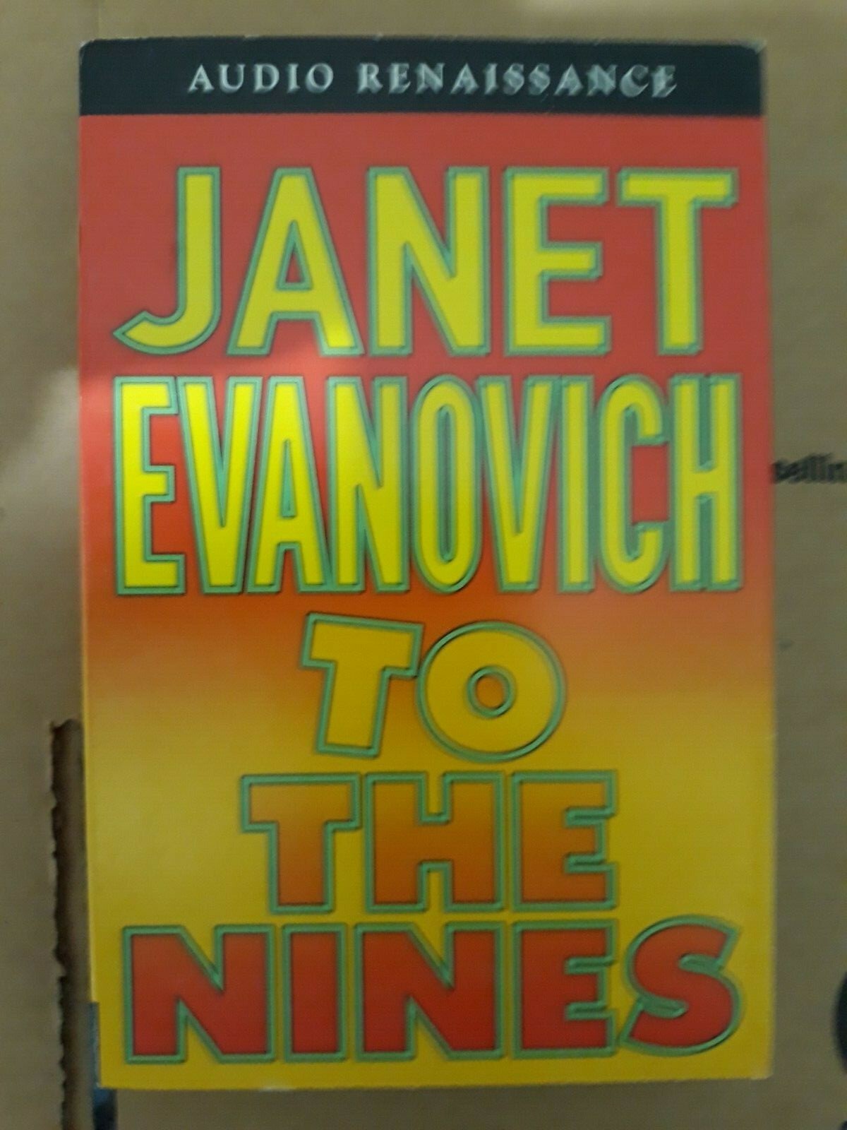To The Nines — Janet Evanovich (2003, on 2 cassettes) Stephanie Plum