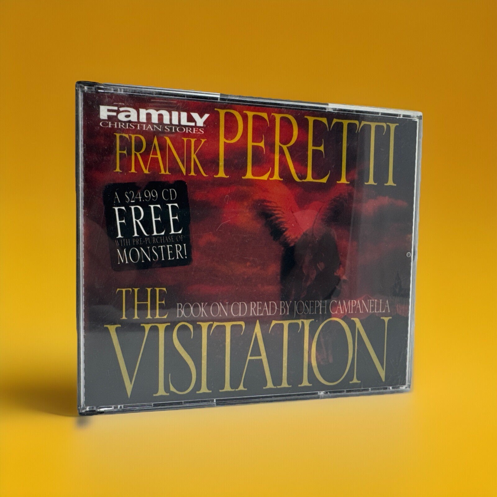 Frank Peretti-The Visitation Book on CD 2005 (4-Disc) by Joseph Campanella (AG5)