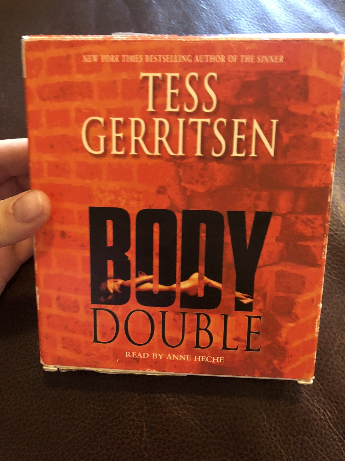 Tess Gerritsen Body Double ABRIDGED Audiobook 5 CD Audio Set, Read By A Heche