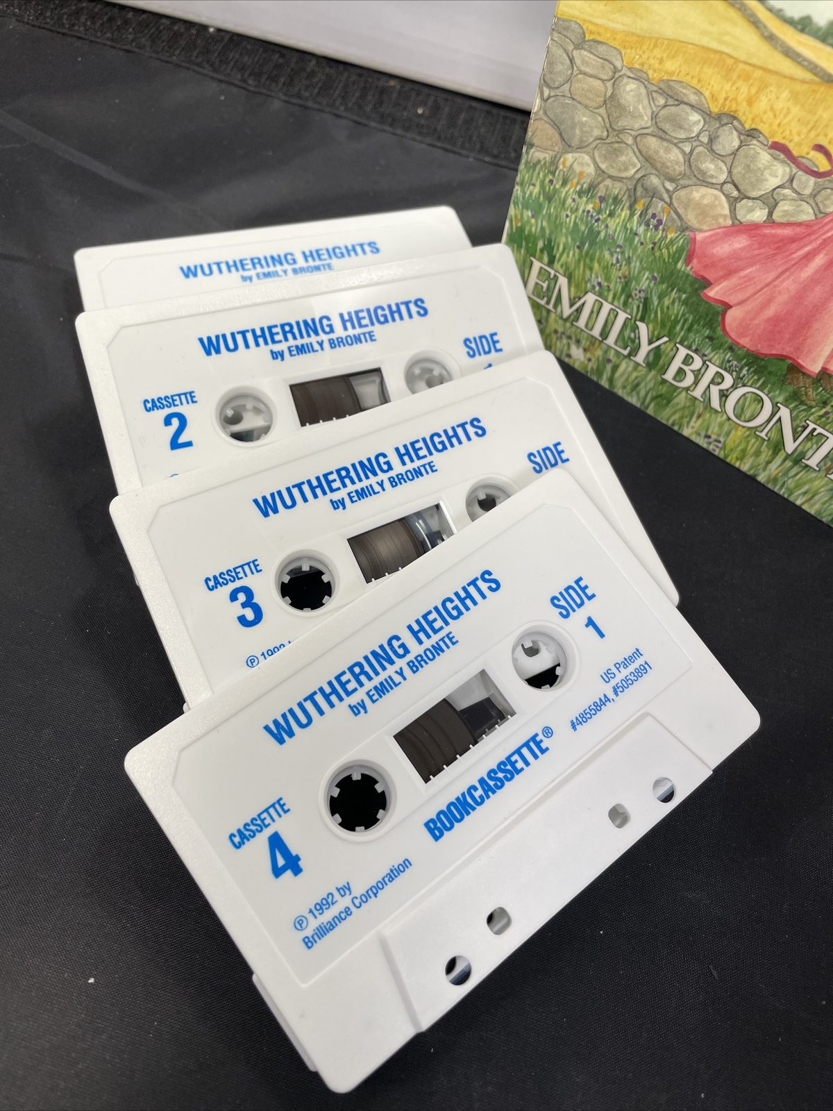 Wuthering Heights Emily Bronte Audiobook Classic Collection 10 Hours 4 Cassettes