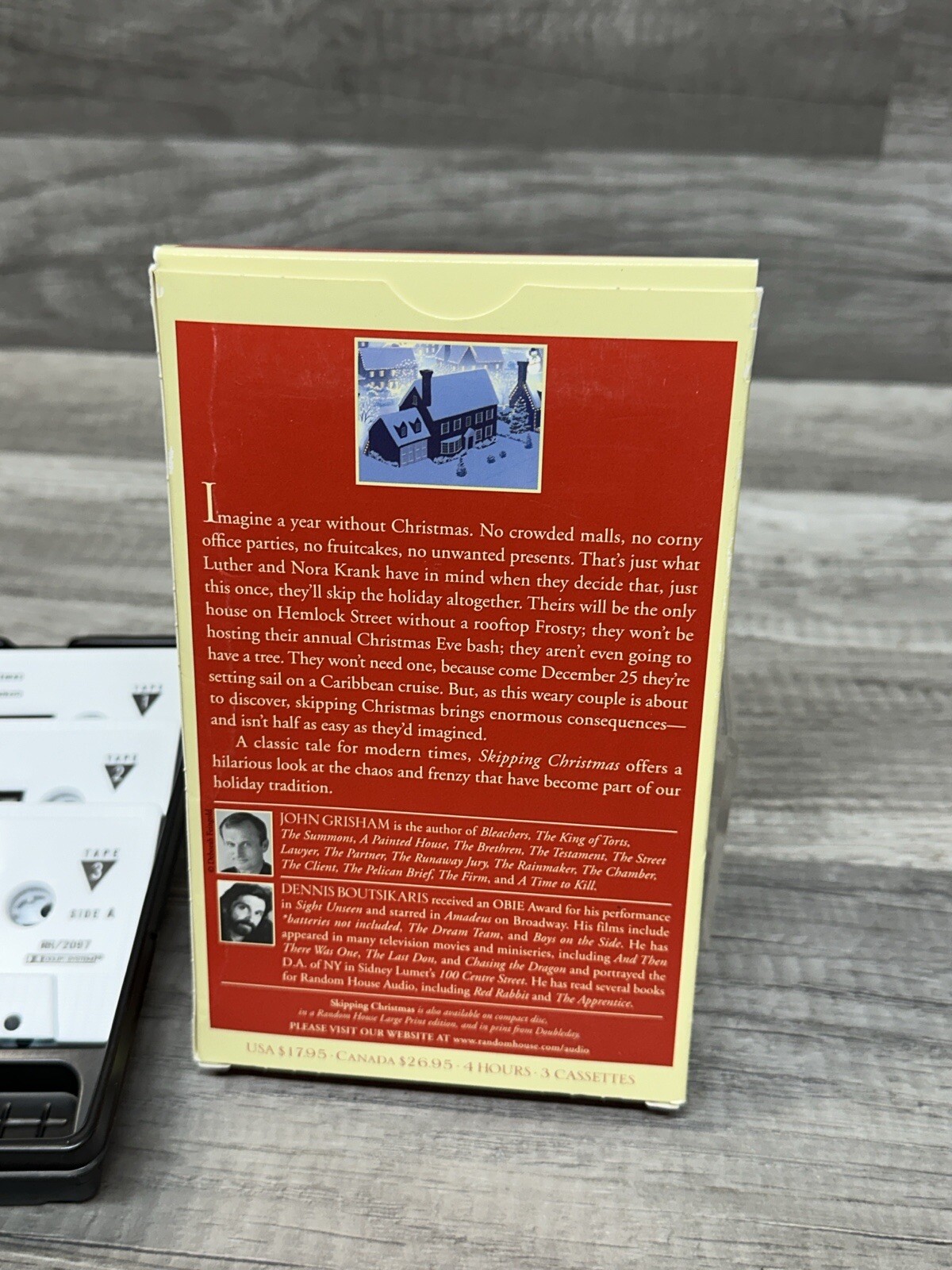 Skipping Christmas Cassette John Grisham