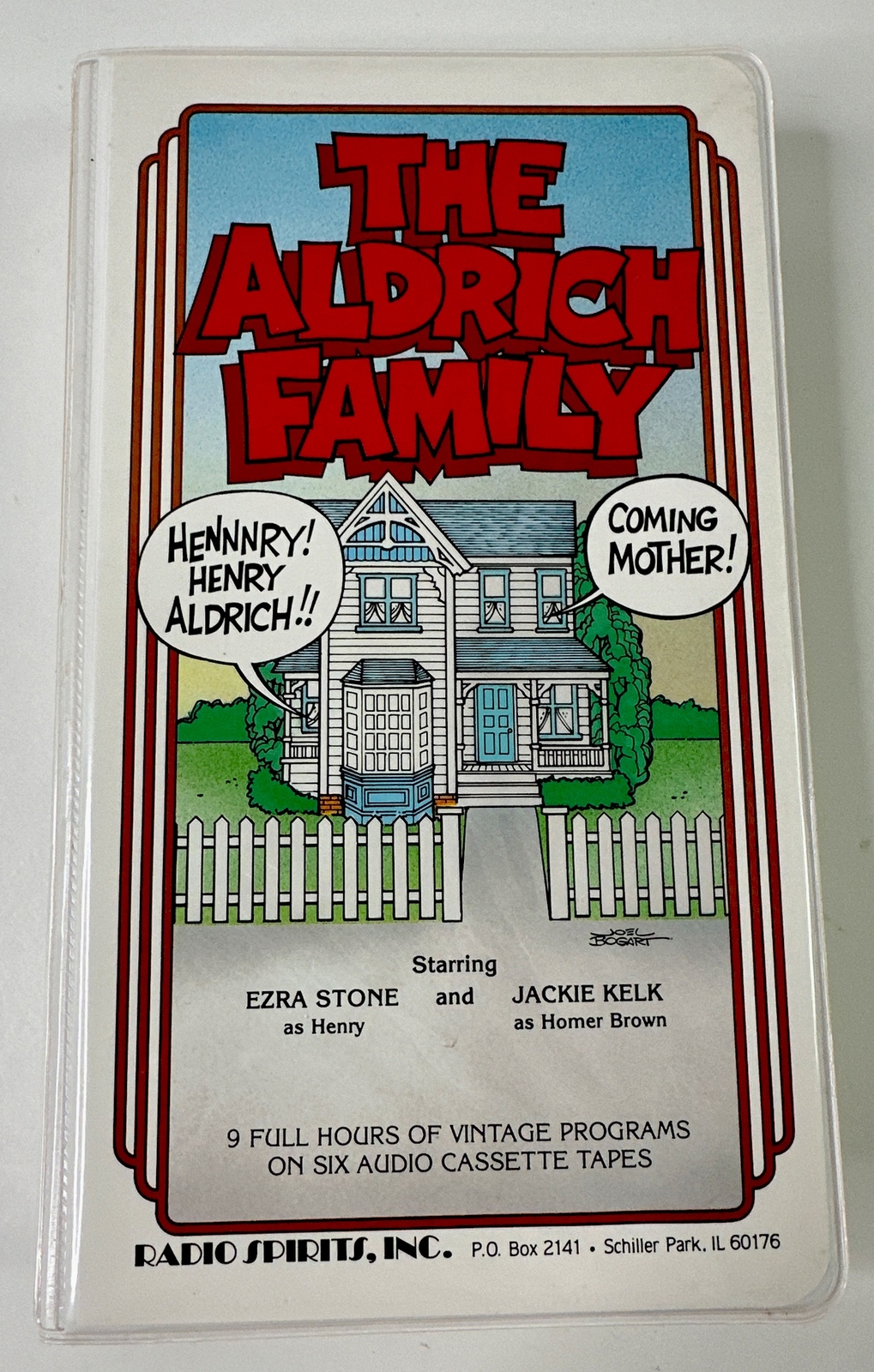 1991 RADIO SPIRITS INC THE ALDRICH FAMILY VOL. 1 ON 6 CASSETTES 9 HOURS
