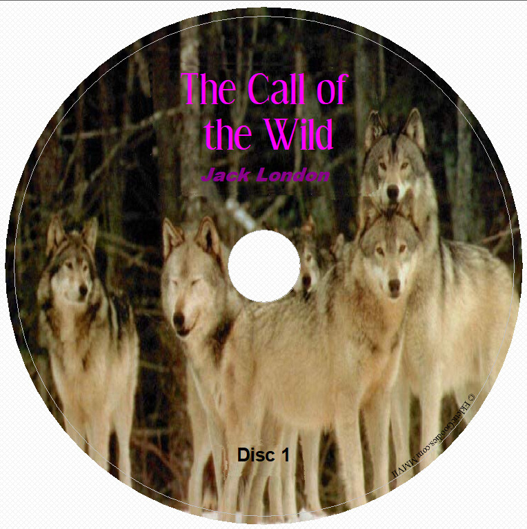 THE CALL OF THE WILD by Jack London 3 Audio CD Unabridged English