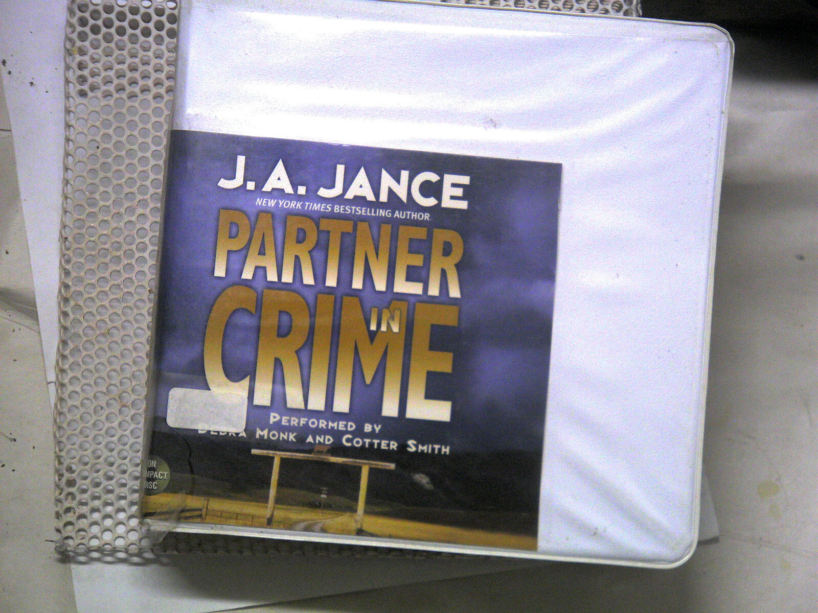 Partner in Crime (Joanna Brady Mysteries, Book 10) 5-Audio CDs abridged
