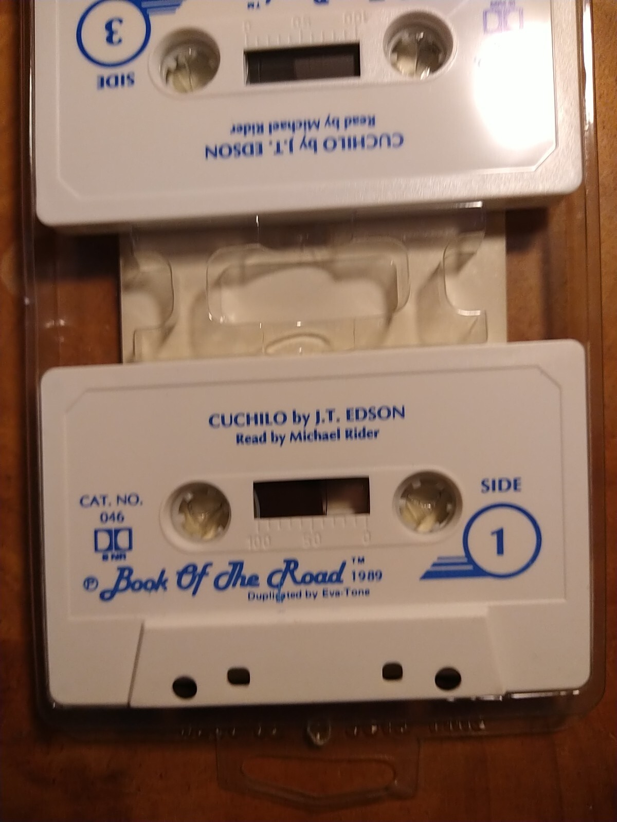 Cuchilo by JT Edson; Audio Cassette Book of the Road 1989