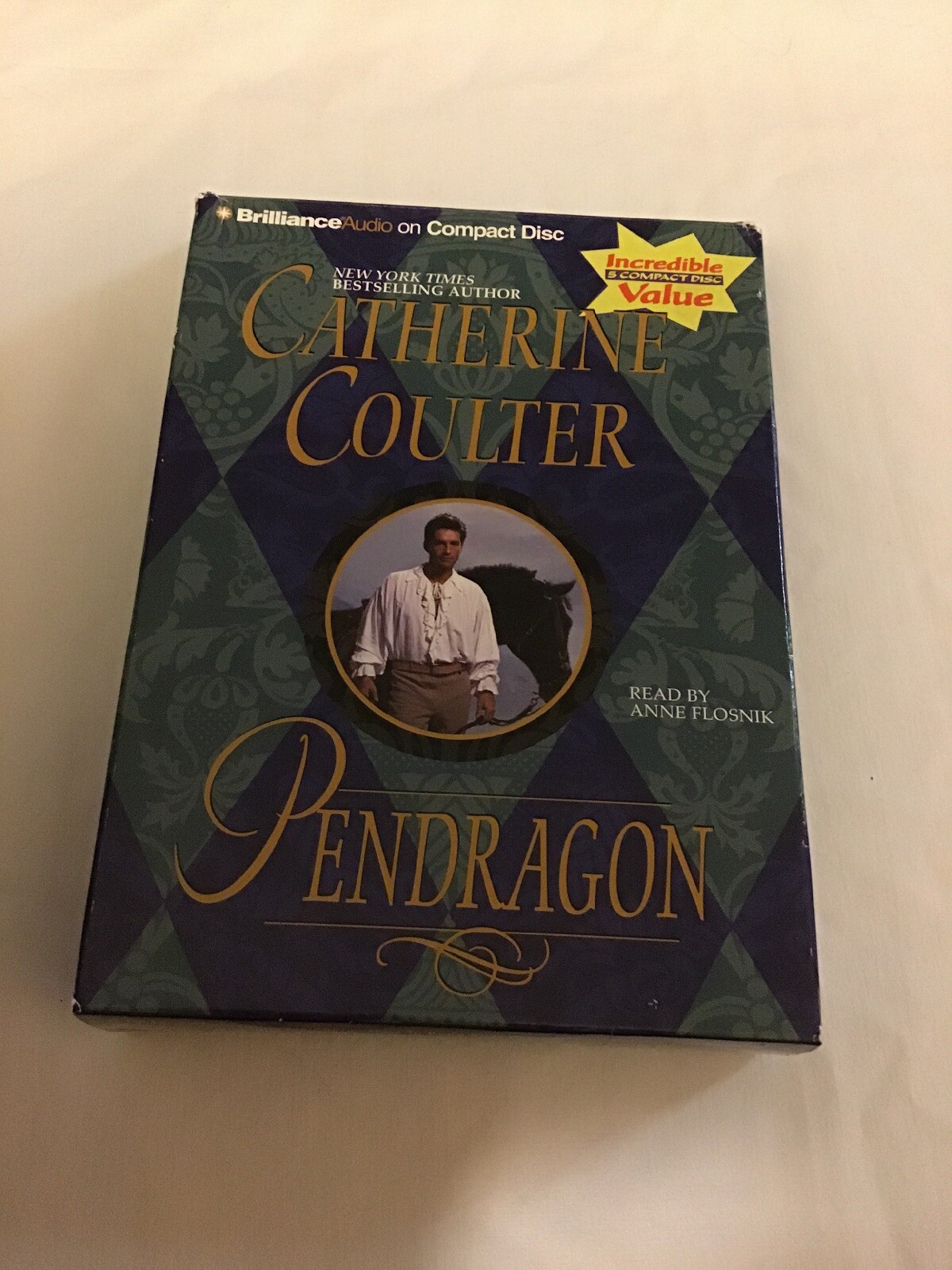 Pendragon — Catherine Coulter — Audiobook — Abridged — 5 Discs — 6 Hours