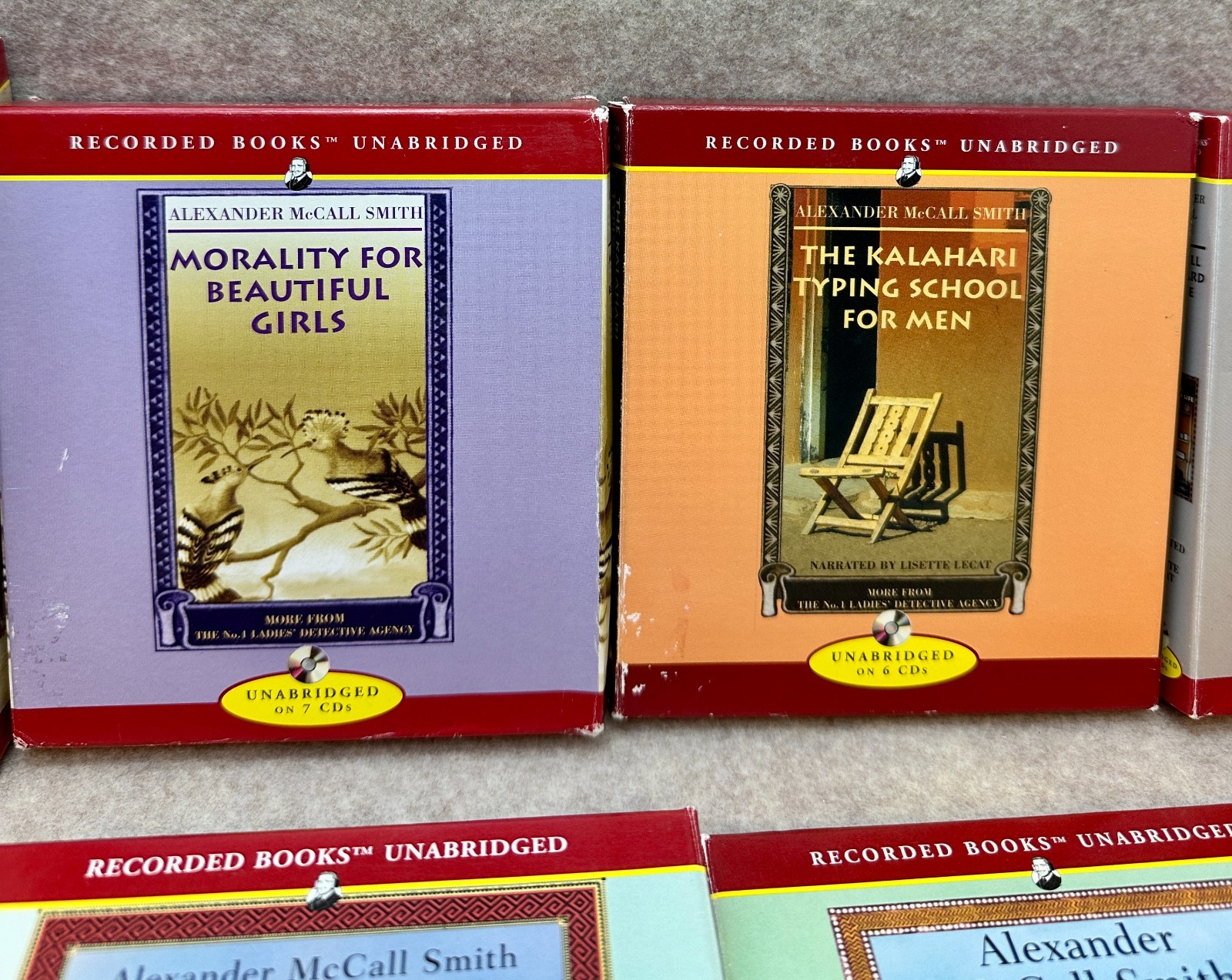 Lot of 13 Alexander McCall Smith ~ No 1 Ladies Detective Agency ~ Books on CD