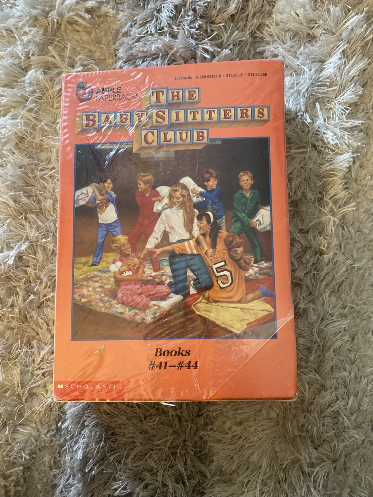 Vintage The Baby-Sitters Club Box Set 4 Books 41 42 43 44 Apple Paperback NEW
