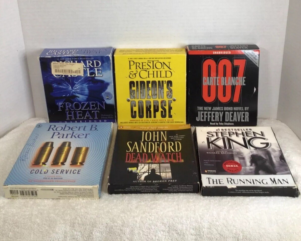 Audiobooks Various Authors Genres And Titles Very Good Pre-Owned (Compact Disc)