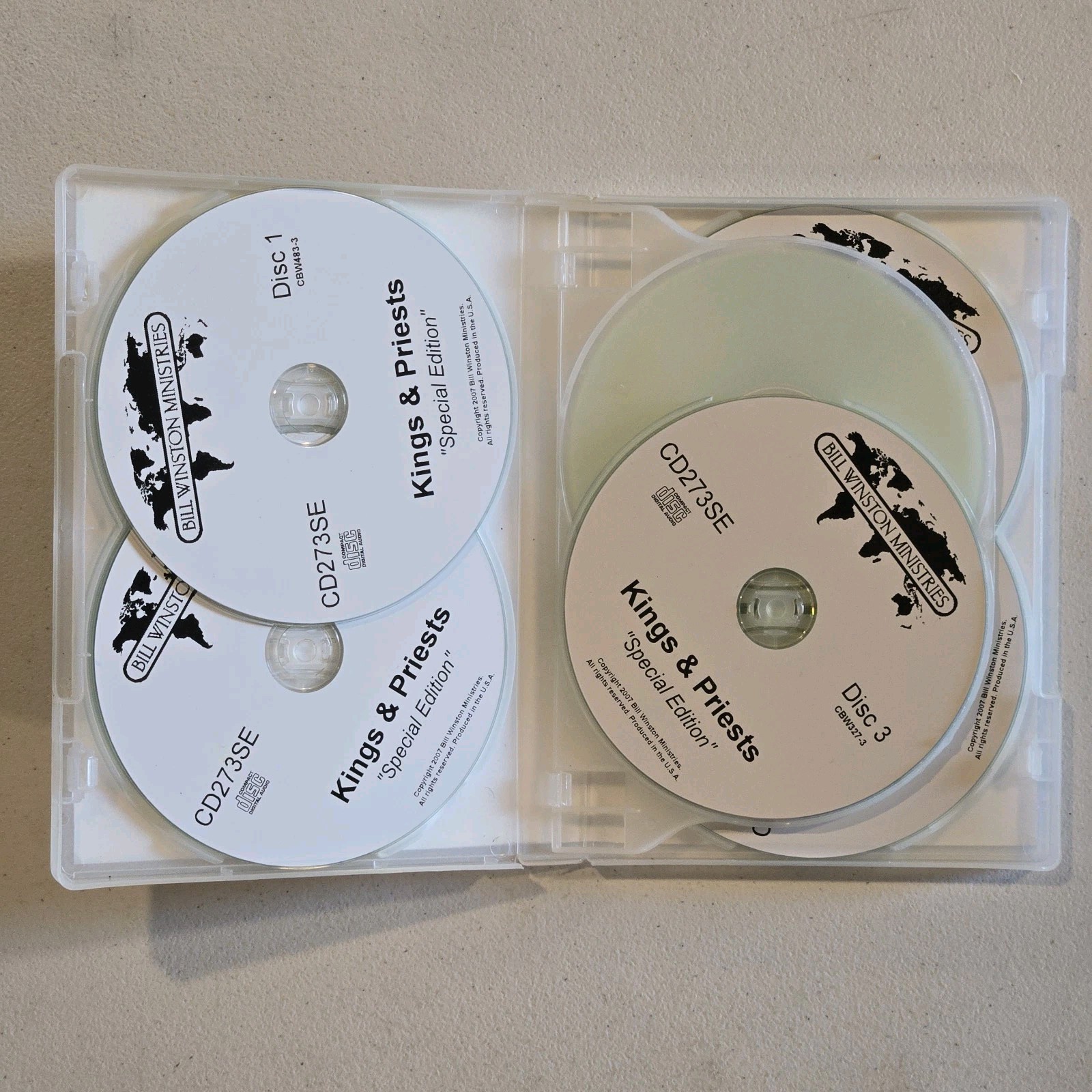 Kings & Priests — Bill Winston CD 2007 SPECIAL EDITION 6-DISC SET FAITH RARE OOP