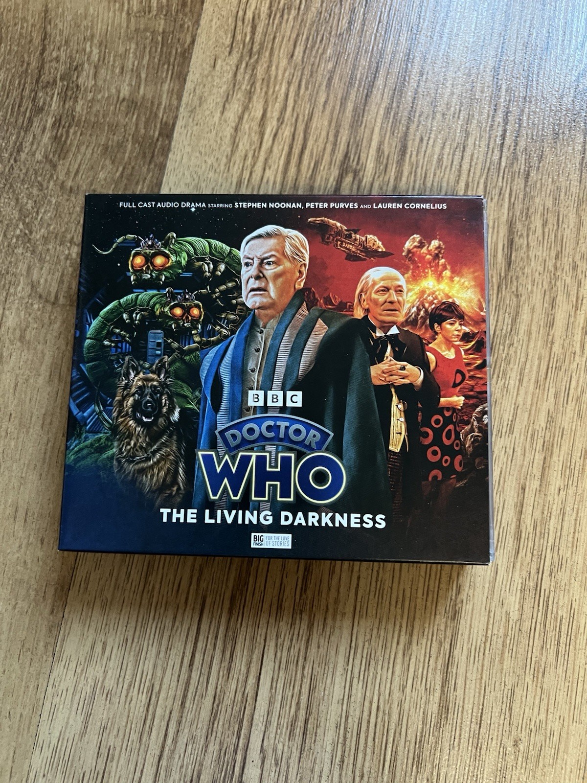 Doctor Who The Living Darkness — Big Finish CD First Doctor