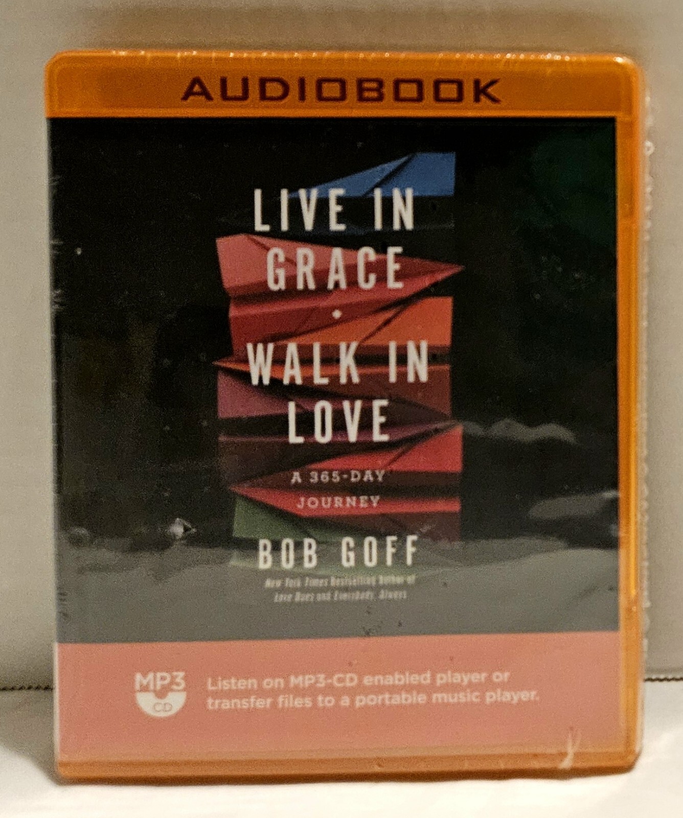 Live in Grace, Walk in Love: A 365-Day Journey by Bob Goff (2019, CD MP3) NEW