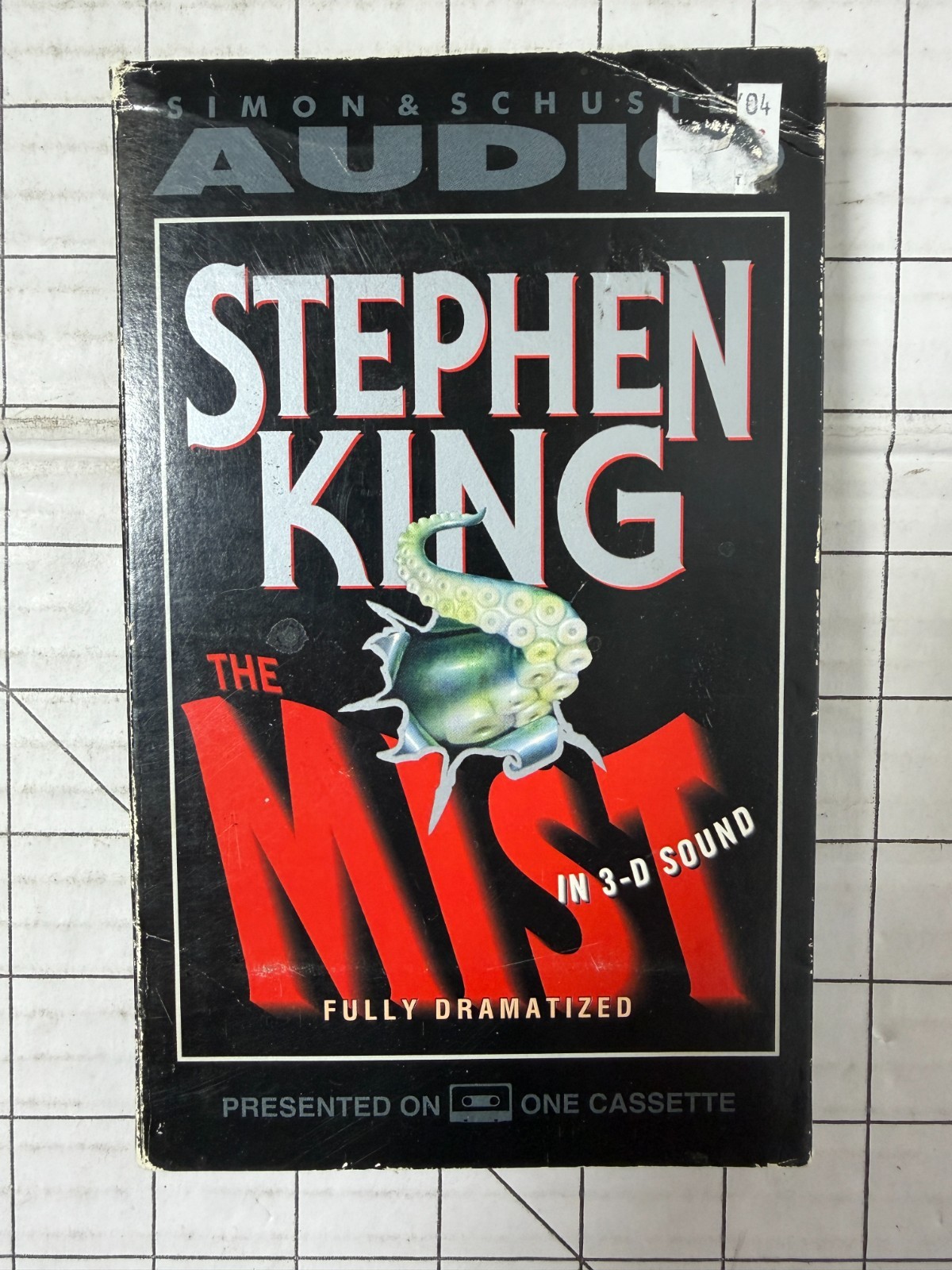 Stephen King The Mist Audiobook Cassette 3-D Sound Fully Dramatized Ships Fast