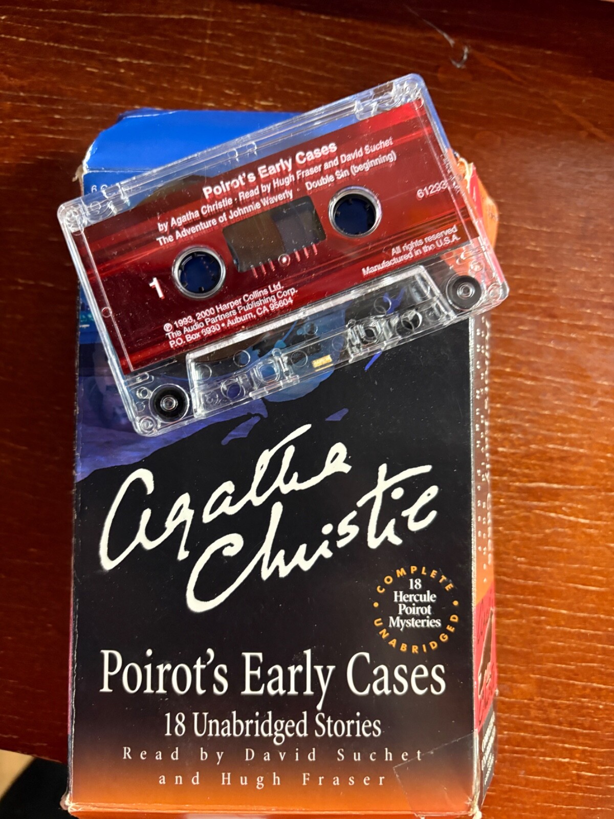 Poirot’s Early Cases by Agatha Christie ( 2000 cassette)