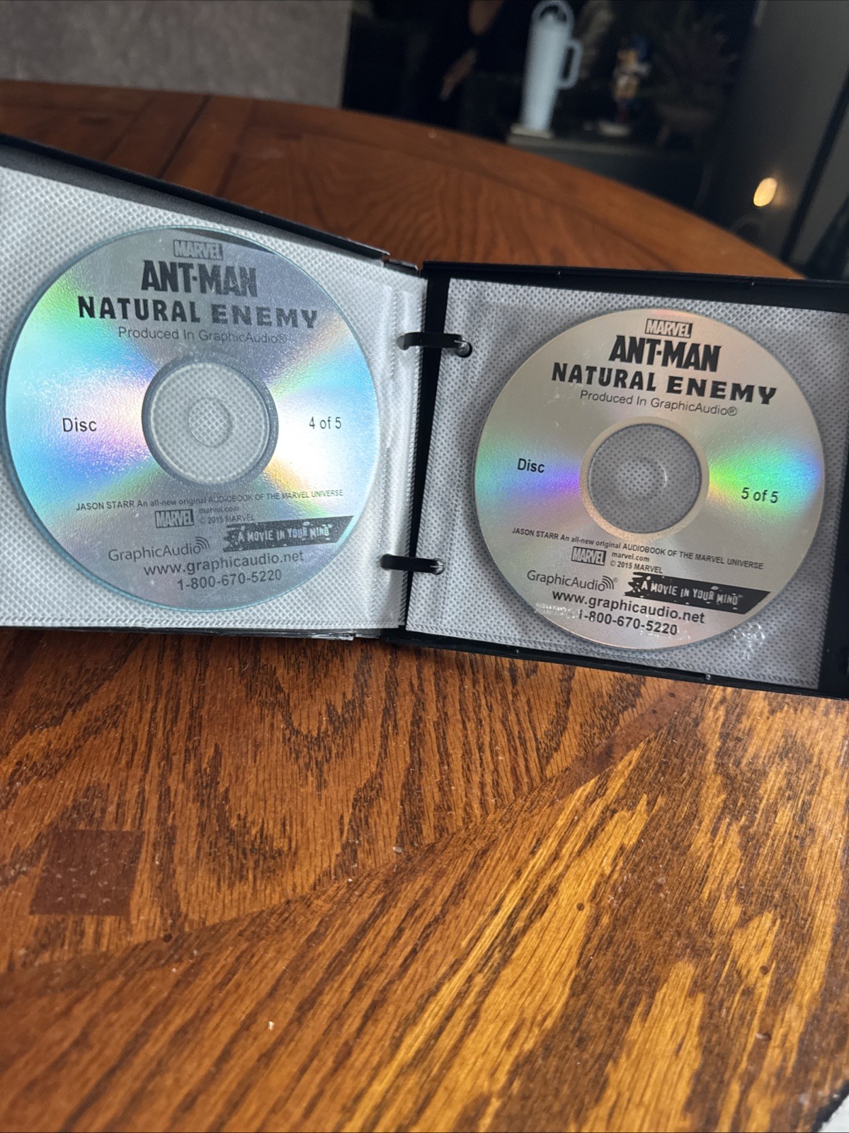 Ant-Man : MARVEL: Natural Enemy by Jason Starr (2015, Compact Disc)