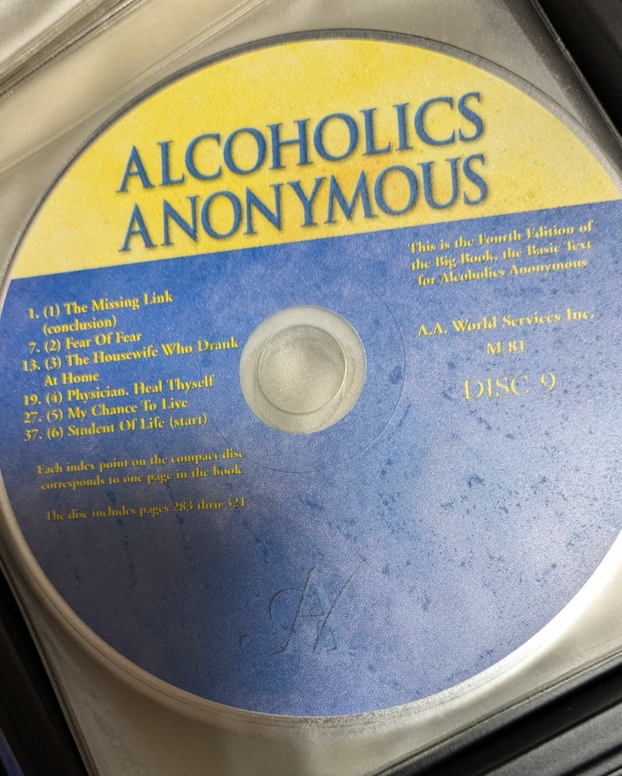 Alcoholics Anonymous —Audio CD —4th Edition— 16 Disc Set Big Book, The Basc