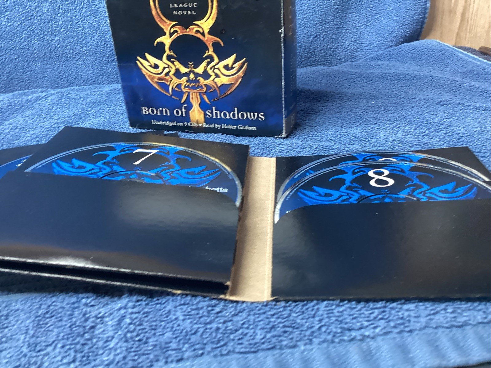 Born of Shadows 9 unabridged audio cd set Sherrilyn Kenyon a league novel