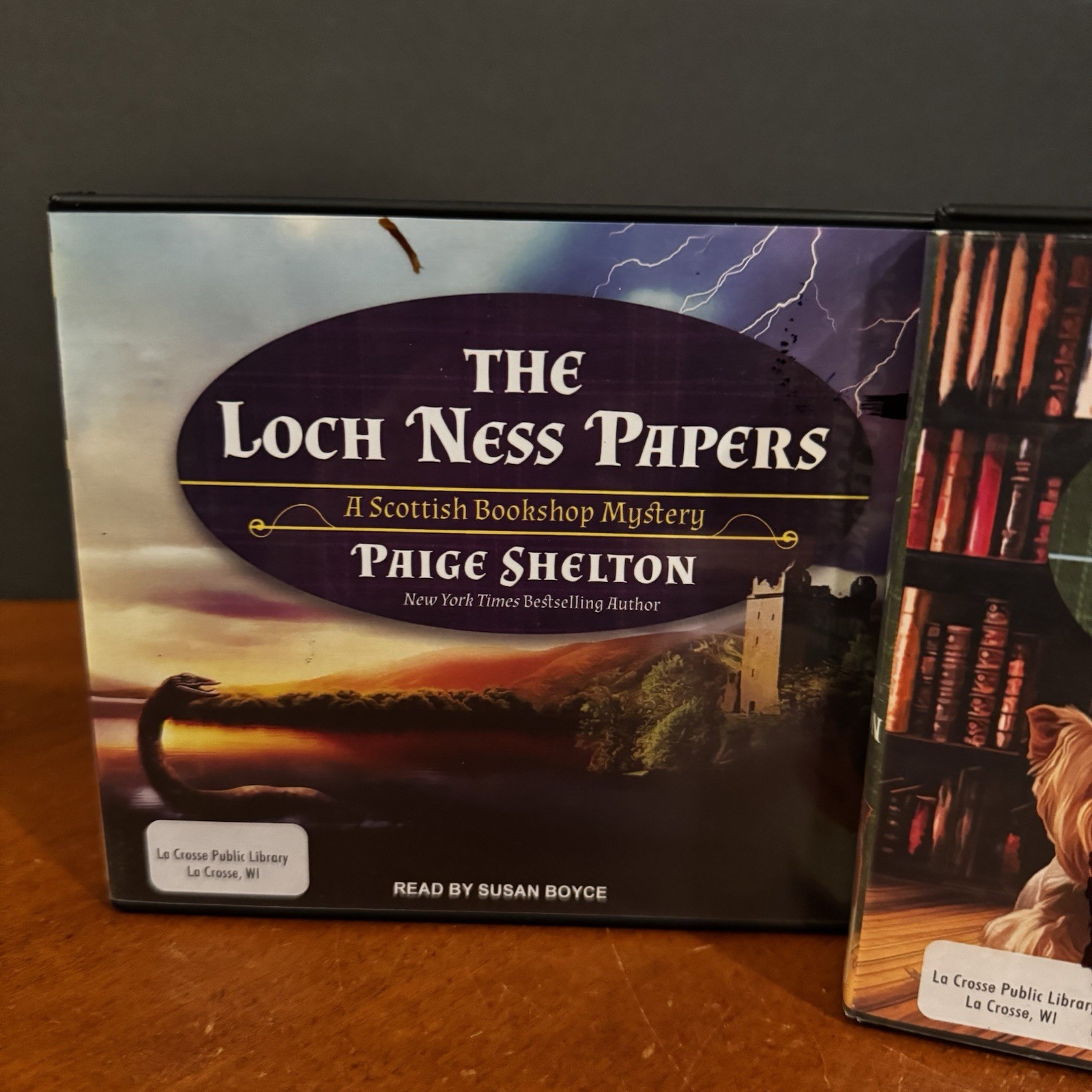 Lot: 2 Paige Shelton Audio Book CD Set Scottish Bookshop Mystery 3 4 Lost Bones