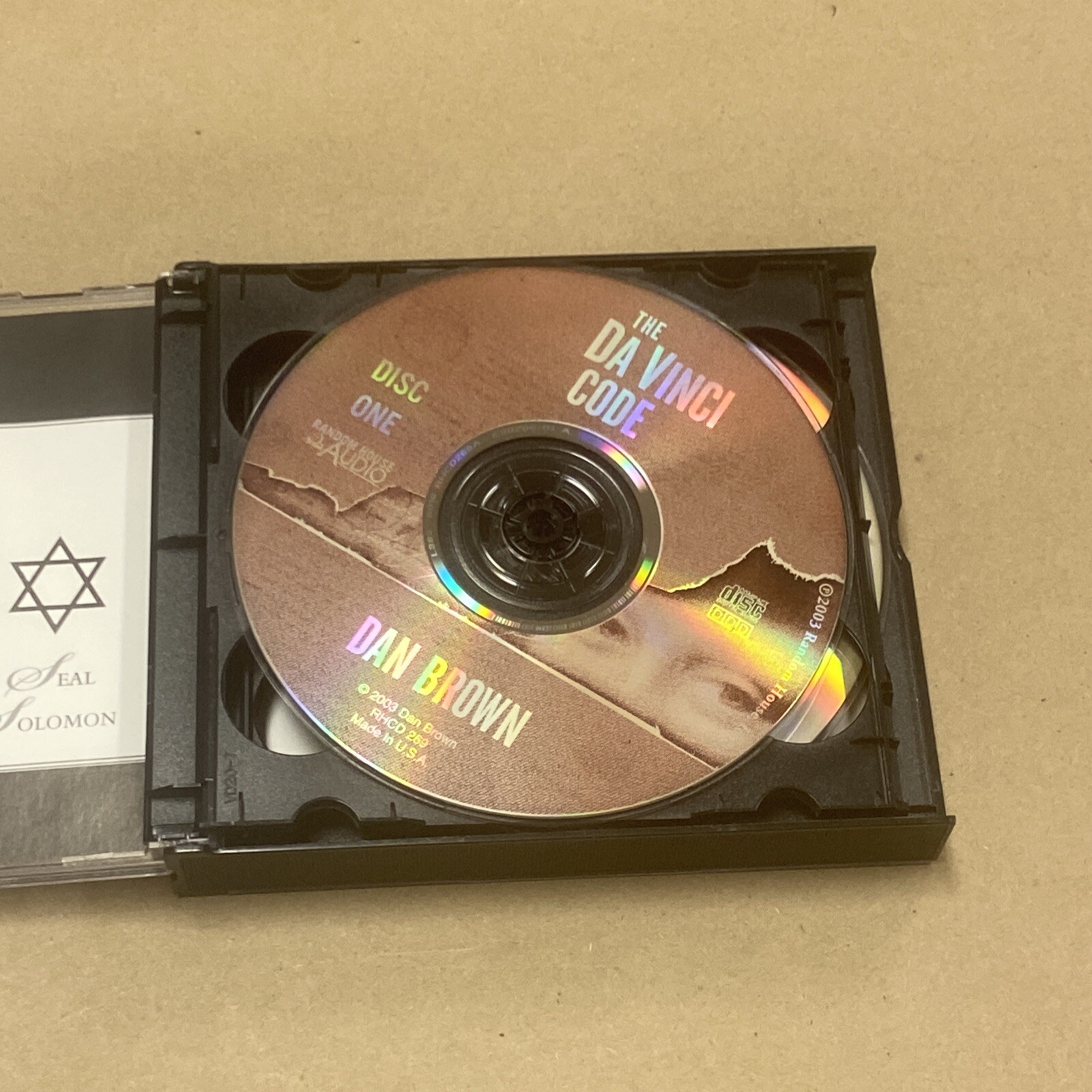 Robert Langdon Ser.: The Da Vinci Code by Dan Brown (2003, Compact Disc,…