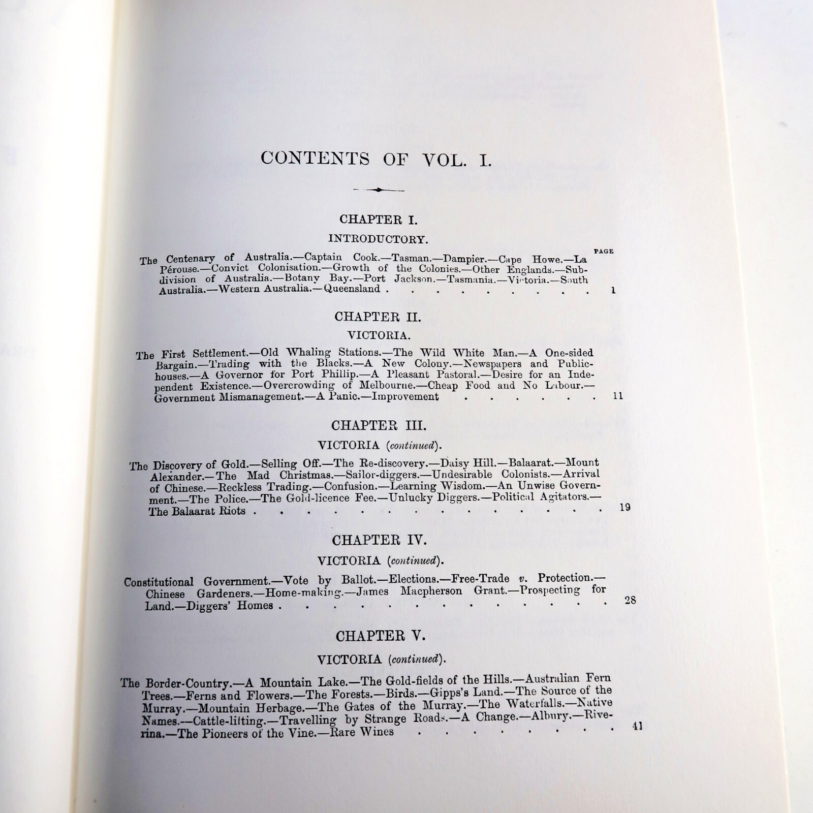 Australia In The 1870’s by Edwin Carton Booth 1975 Hardcover Volume 1