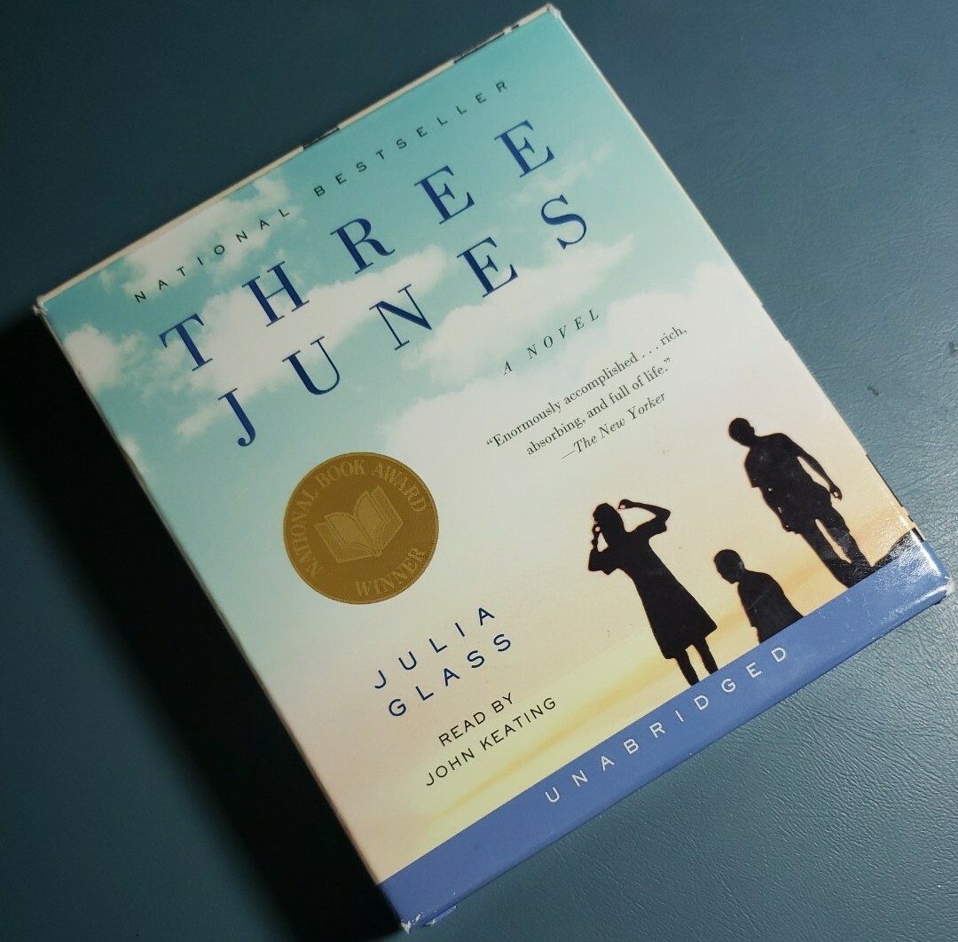 THREE JUNES — Julia Glass- read by John Keating ~ UNABRIDGED 12CDs ~ QUICK SHIP