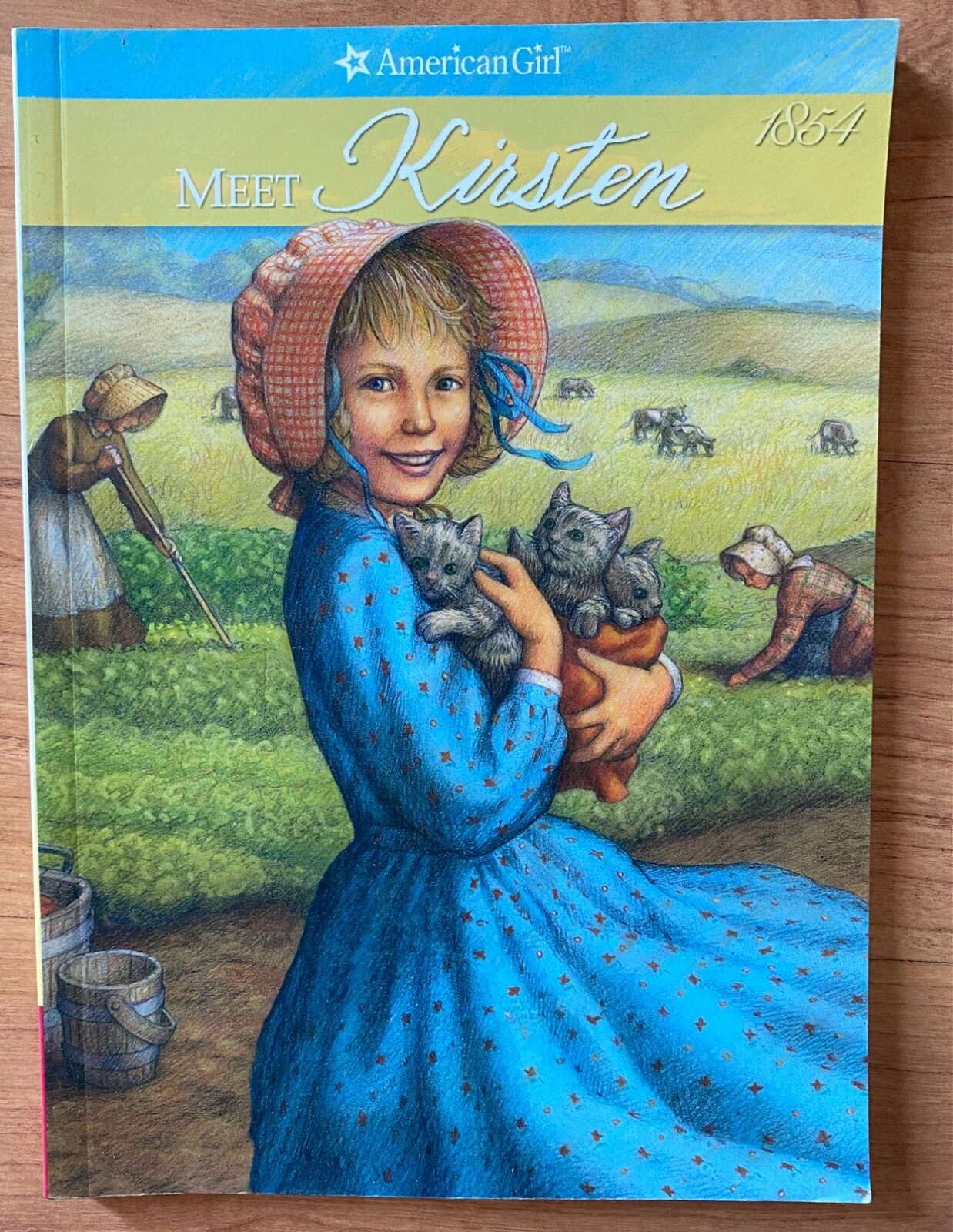 American Girl Doll Book Meet Kirsten by Janet Beeler Shaw 1988 Trade Paperback
