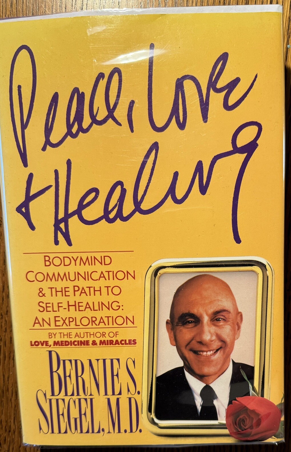 Peace, Love and Healing: Bodymind Communication… by Siegel, Bernie S. HB-1st