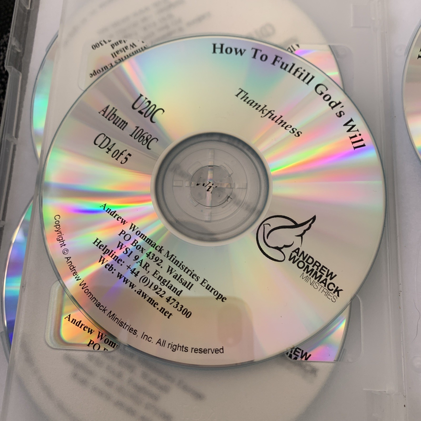 How to Fulfill GOD’s Will by Andrew Wommack on 5 CD ‘s 2021