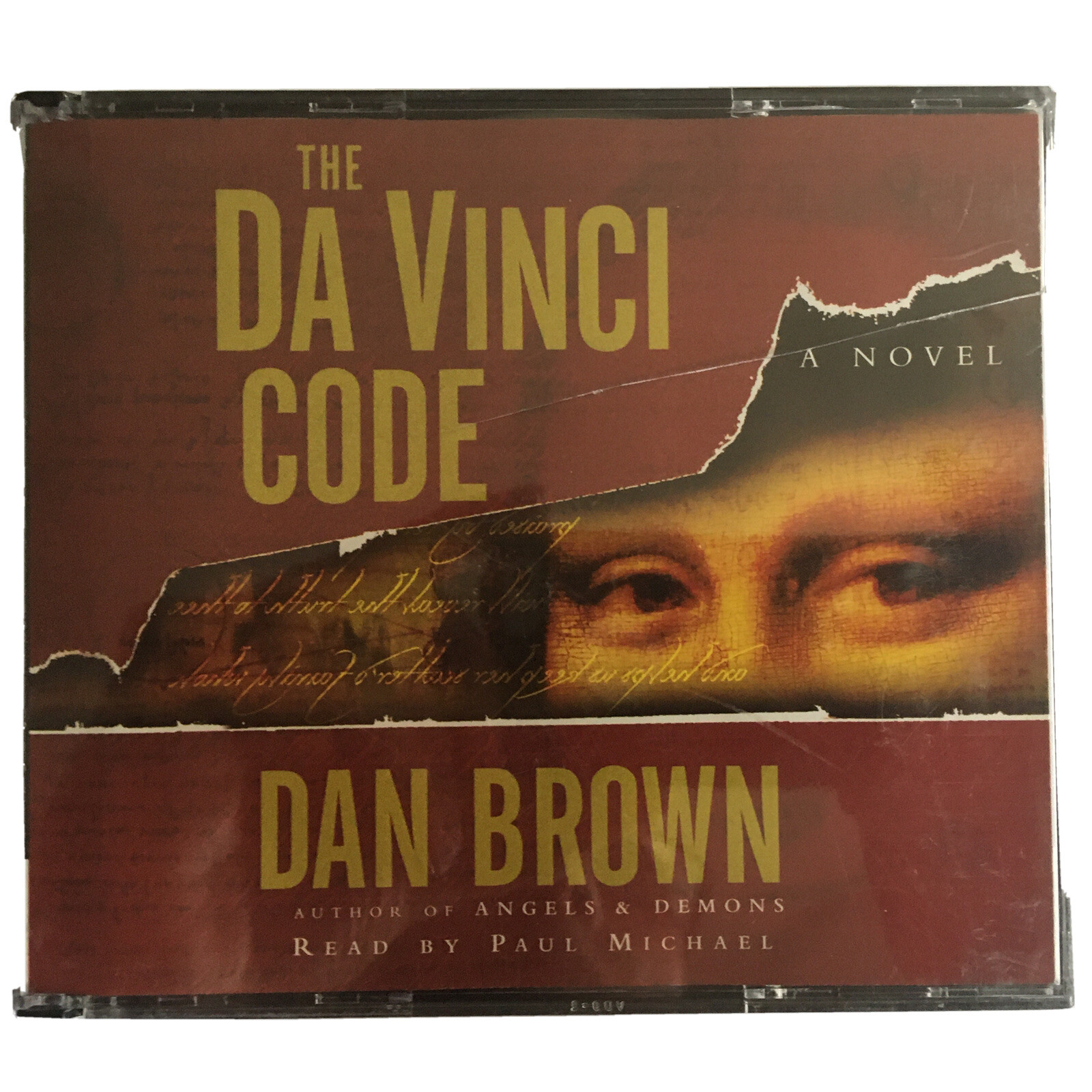 The Da Vinci Code by Dan Brown -5 CD Audio Book (2003 -Random House)