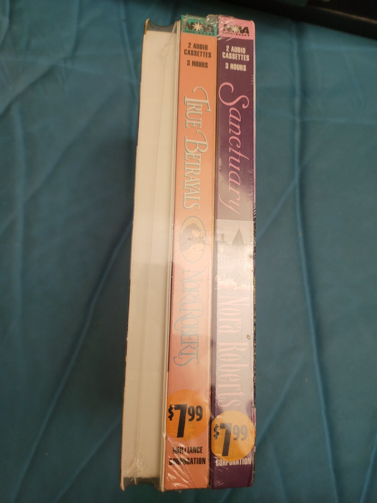 Nora Roberts Collection AudioBooks Cassette Montana Sky/Sanctuary/True Betrayals