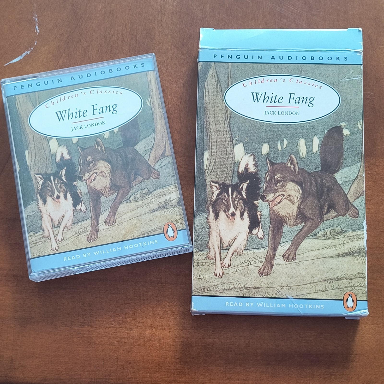 Penguin Audiobooks White Fang Jack London Cassette Read by William Hootkins