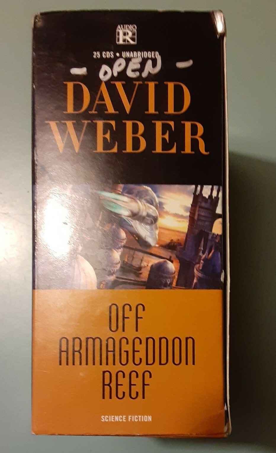 Off Armageddon Reef by David Weber (2007, Audio CD, Unabridged edition) Bx 22