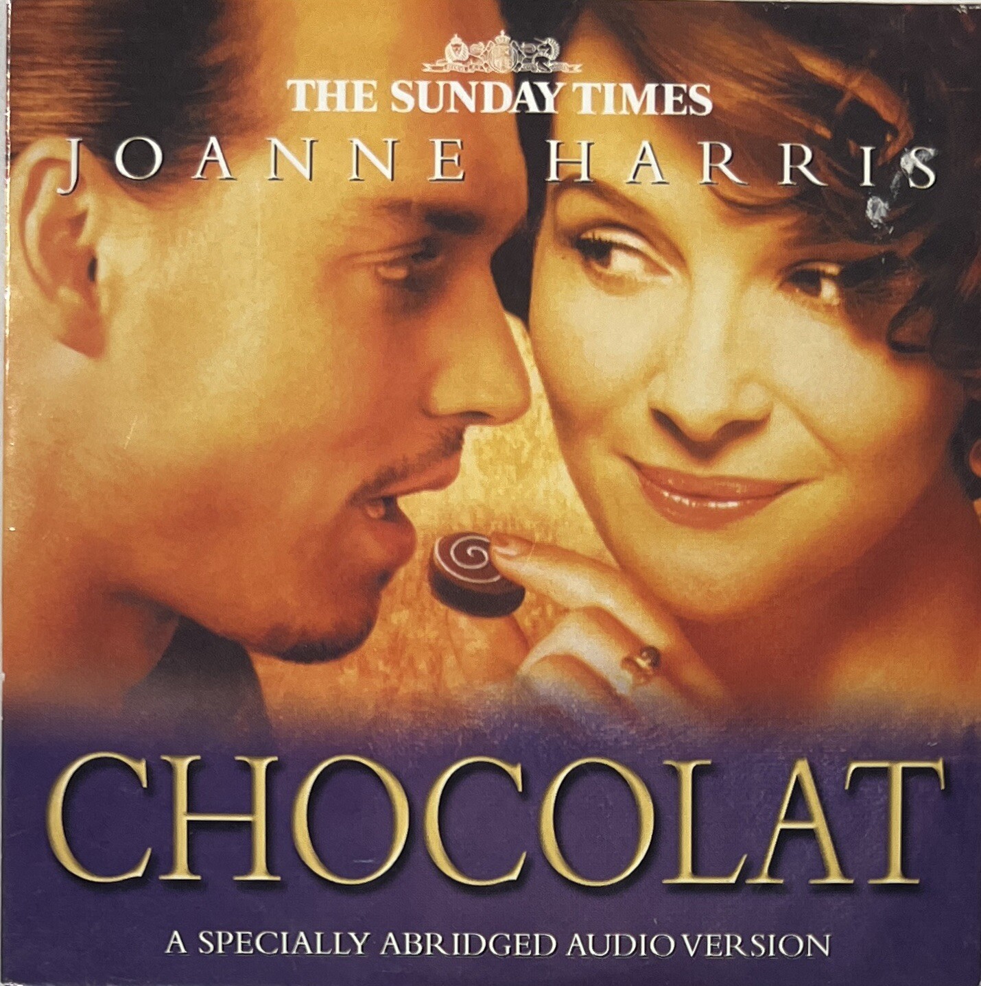 Joanne Harris — Chocolat -The Sunday Times Promotional Audio CD In A Card Sleeve