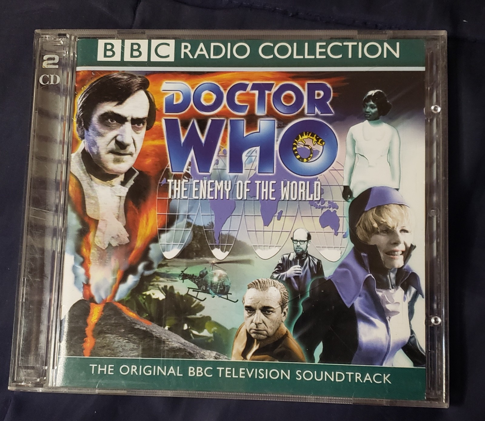 Doctor Who BBC Radio Collection The Enemy of the World -2 Audio CDs Like New