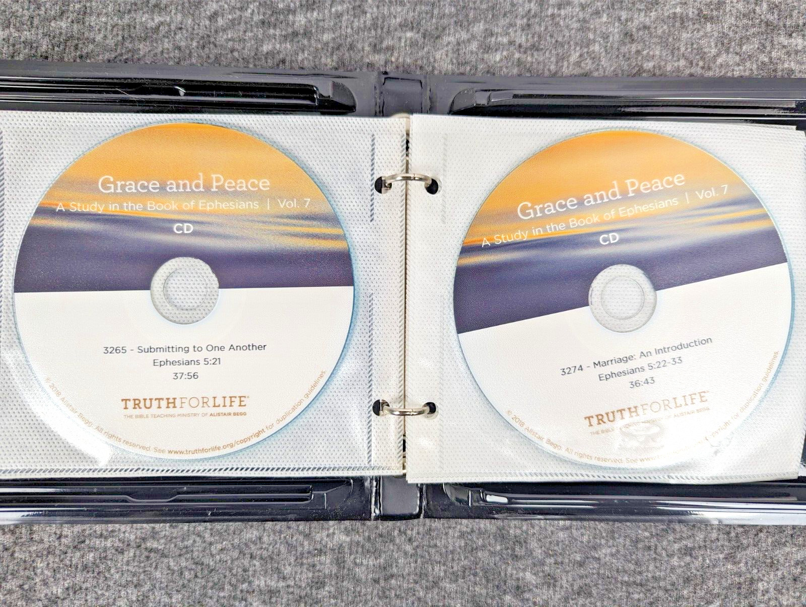 Grace And Peace: A Study In The Book Of Ephesians Vol 7 Audio CDs, Alistair Begg