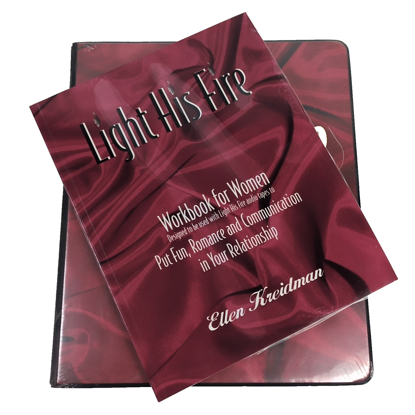 LIGHT HIS FIRE Cassettes & Workbook by Ellen Kreidman + Light Her Fire Workbook